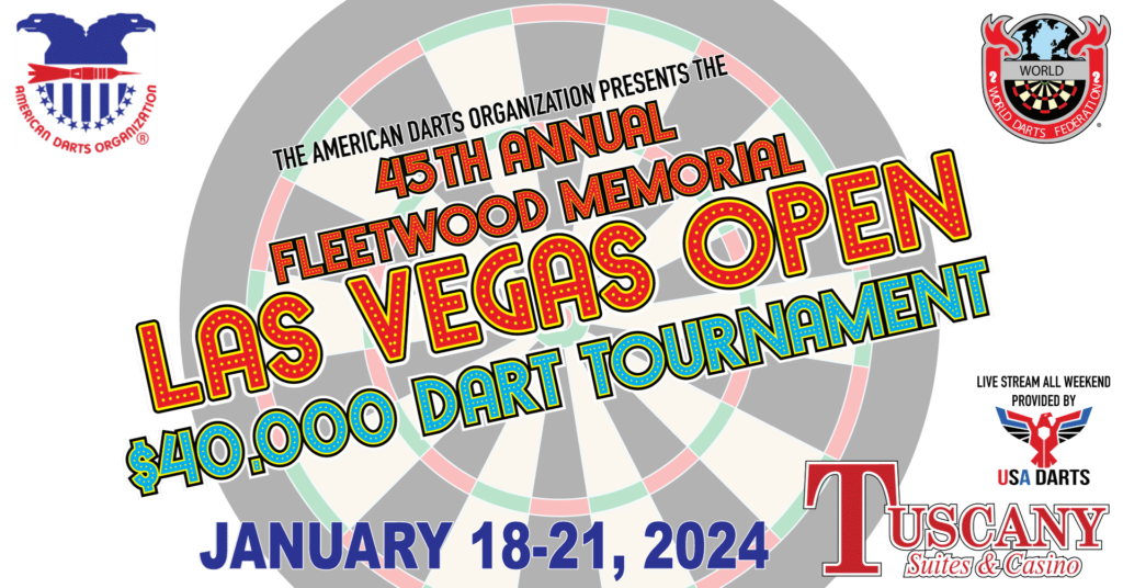 Las Vegas Open Sponsorship American Darts Organization